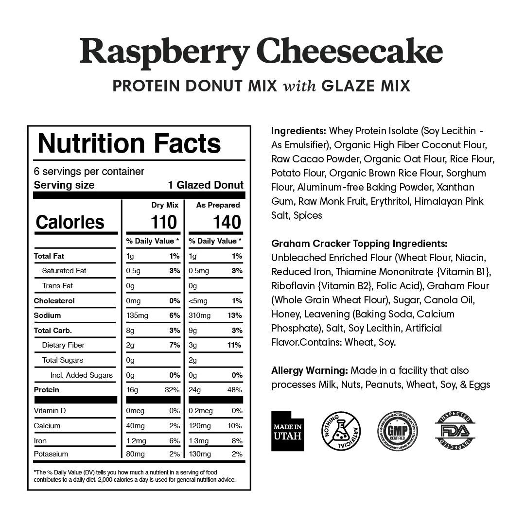 Premium Flavors Protein Donut Mixes - One Time Purchase - Image 38