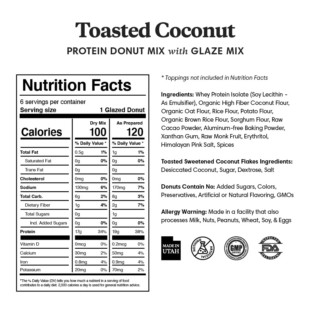 Premium Flavors Protein Donut Mixes - One Time Purchase - Image 40