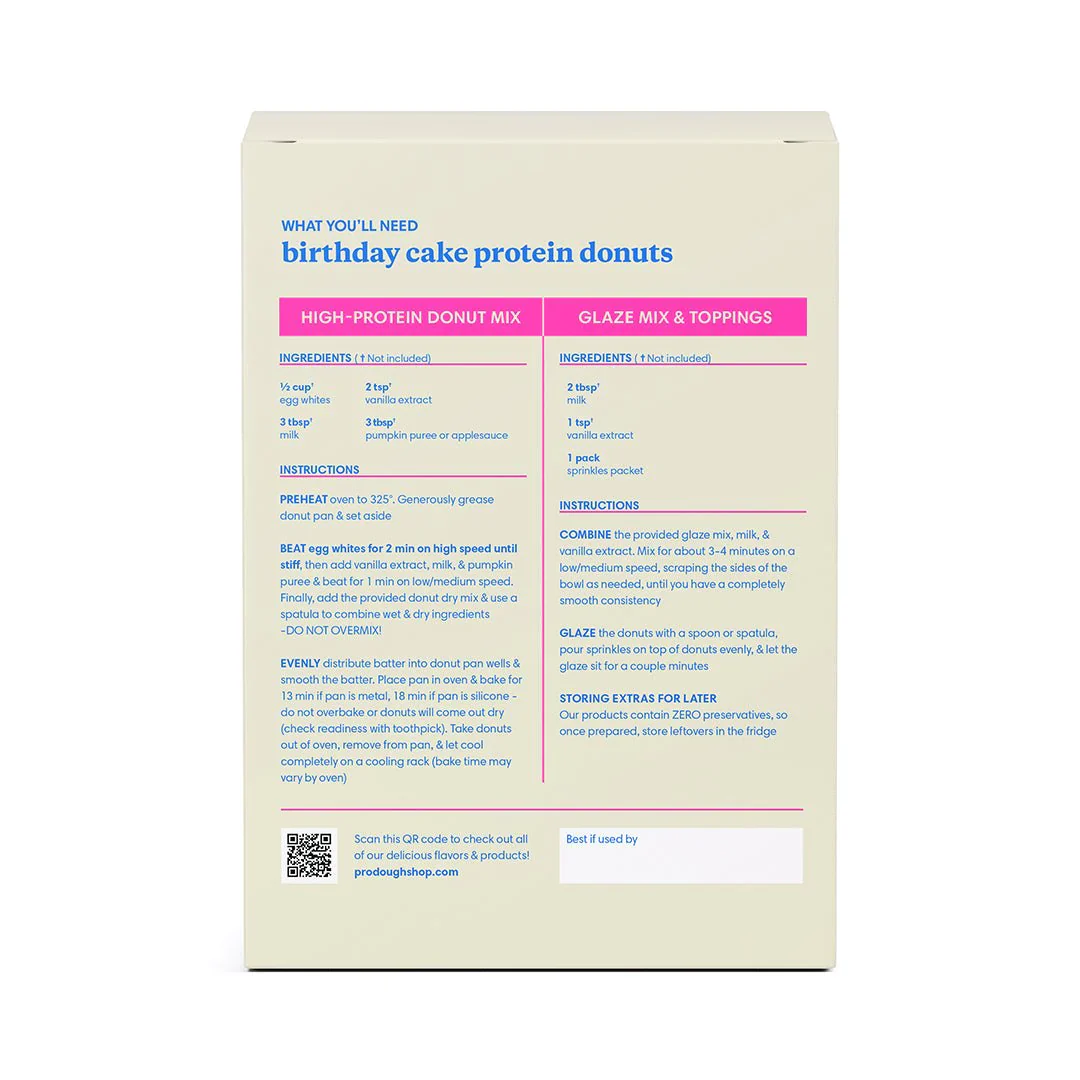 Standard Flavors Protein Donut Mixes - One Time Purchase - Image 14