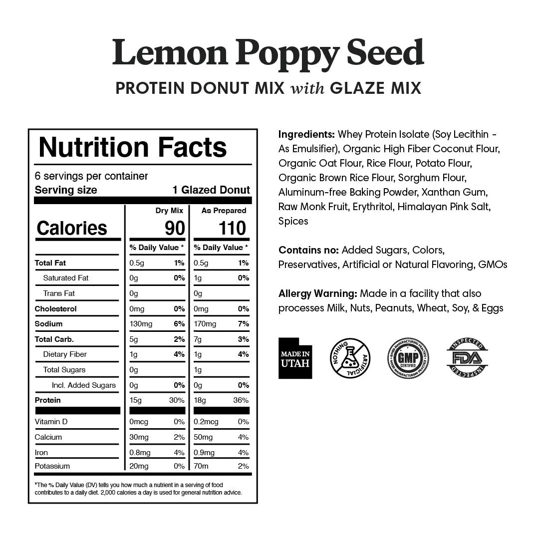 Standard Flavors Protein Donut Mixes - One Time Purchase - Image 20
