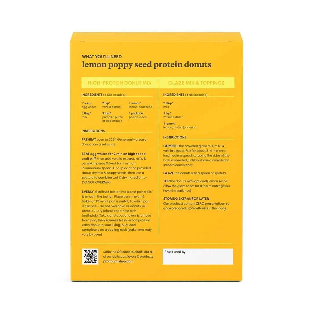 Standard Flavors Protein Donut Mixes - One Time Purchase - Image 21