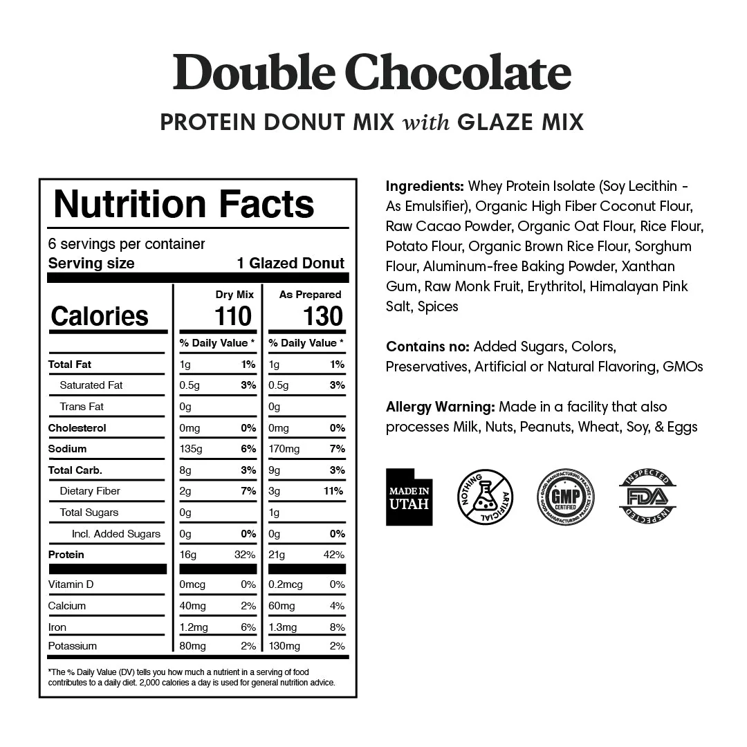 Standard Flavors Protein Donut Mixes - One Time Purchase - Image 29