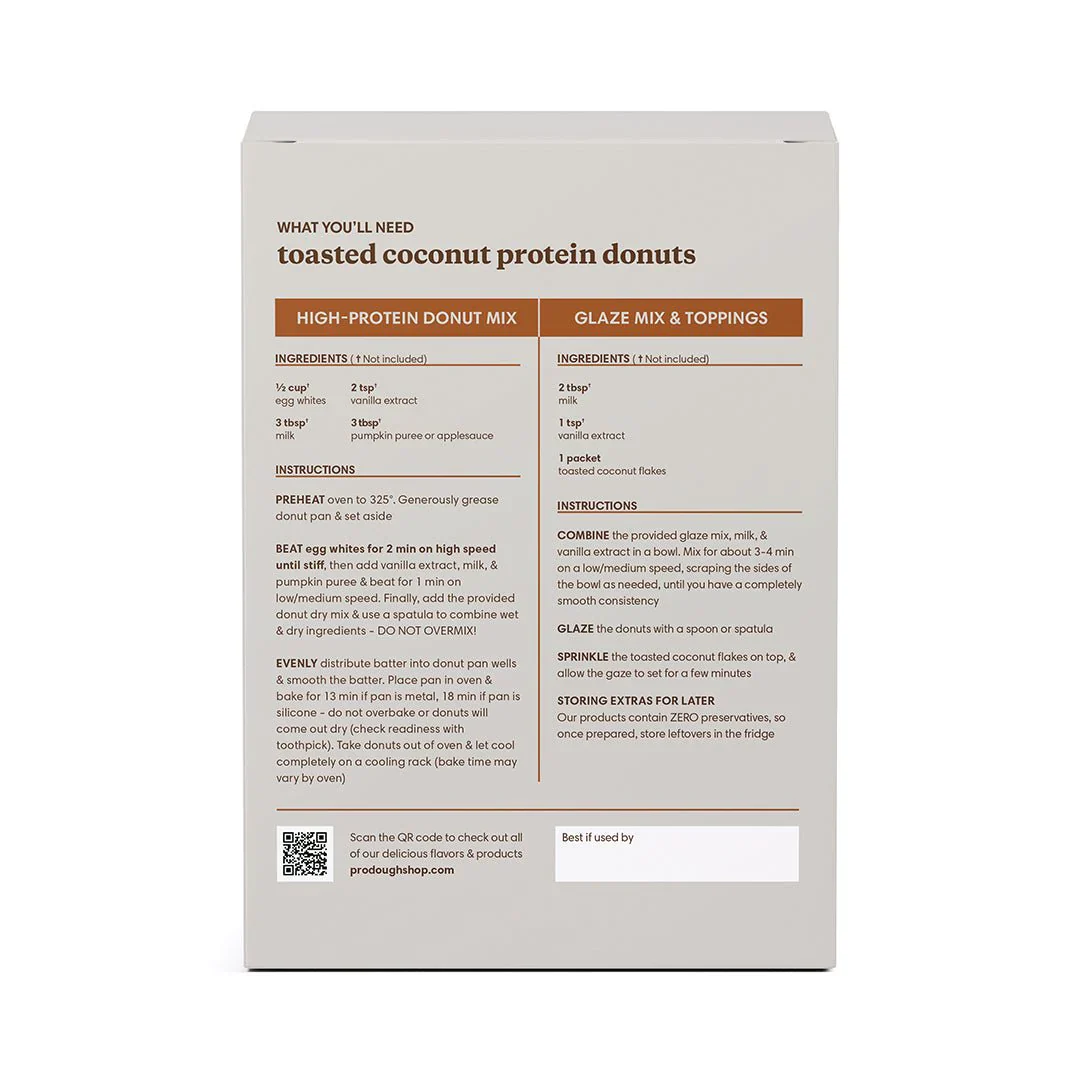 Standard Flavors Protein Donut Mixes - One Time Purchase - Image 39