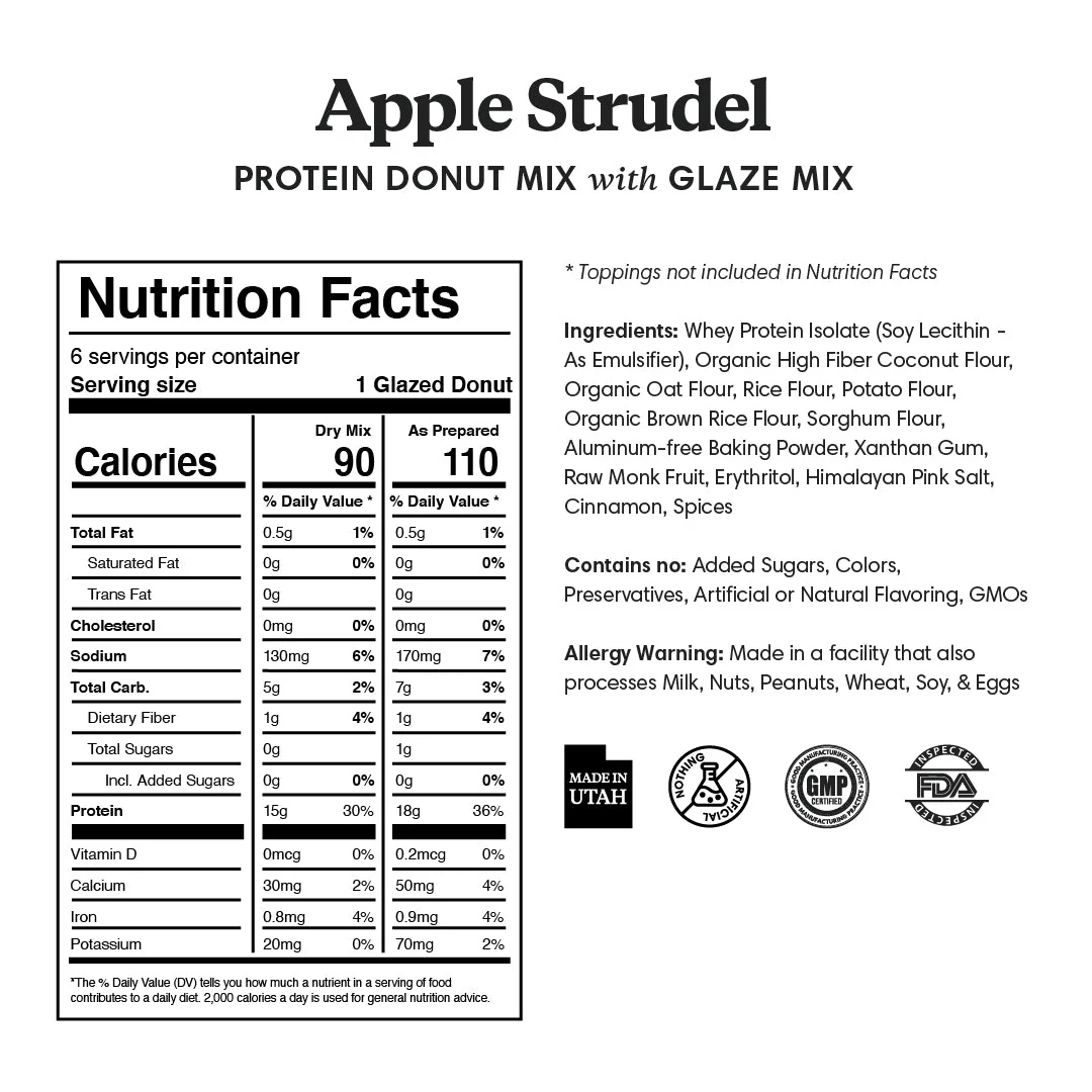 Standard Flavors Protein Donut Mixes - One Time Purchase - Image 8